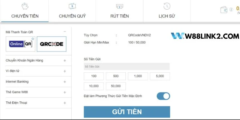 Hướng dẫn cách thức nạp tiền đơn giản trên nhà cái